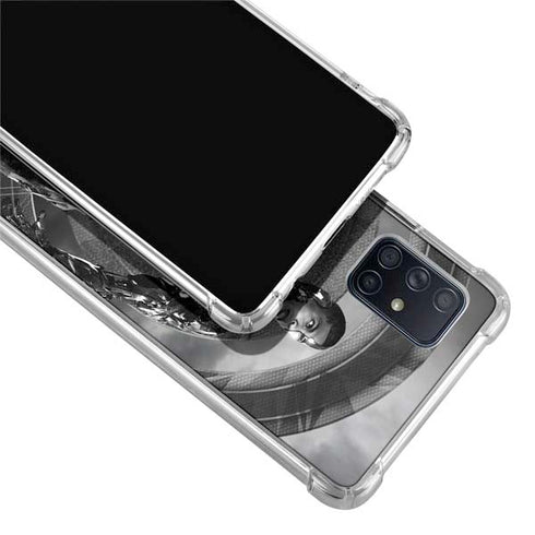 The Justice League (2017) Cyborg Poster Galaxy A51 5G Clear Case