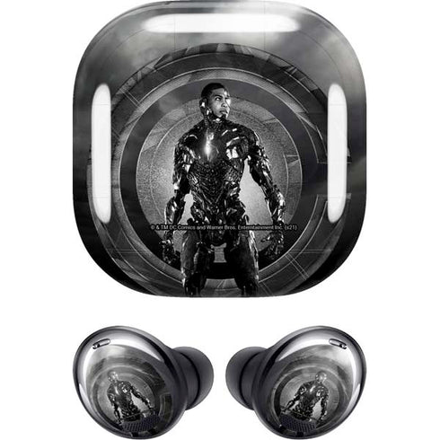 The Justice League (2017) Cyborg Poster Galaxy Buds Pro Skin