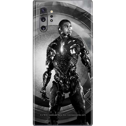The Justice League (2017) Cyborg Poster Galaxy Note 10 Plus Skin
