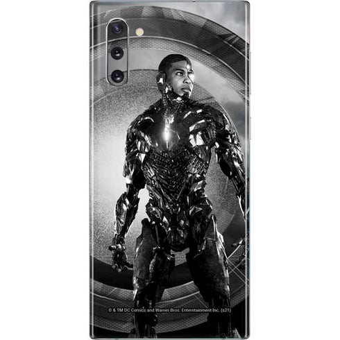 The Justice League (2017) Cyborg Poster Galaxy Note 10 Skin