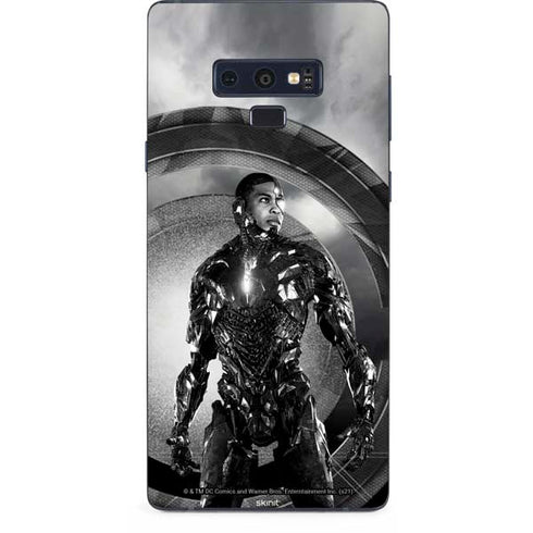The Justice League (2017) Cyborg Poster Galaxy Note 9 Skin