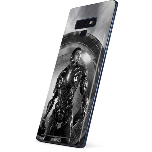 The Justice League (2017) Cyborg Poster Galaxy Note 9 Skin