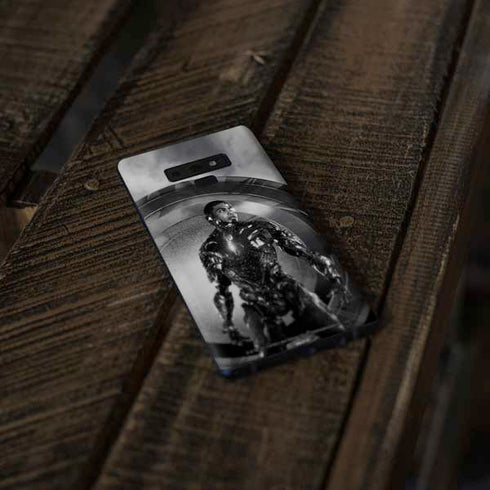 The Justice League (2017) Cyborg Poster Galaxy Note 9 Skin