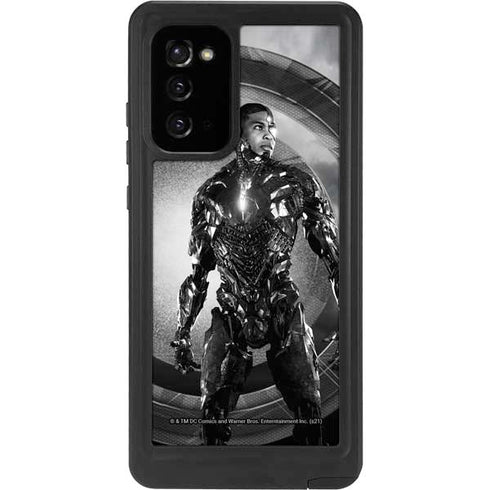 The Justice League (2017) Cyborg Poster Galaxy Note20 5G Waterproof Case
