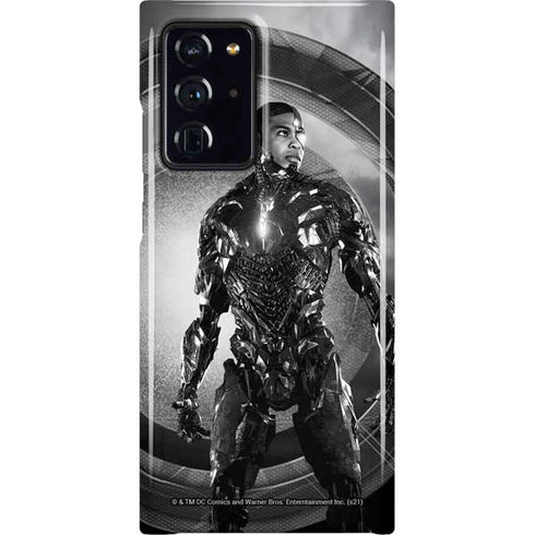 The Justice League (2017) Cyborg Poster Galaxy Note20 Ultra 5G Lite Case