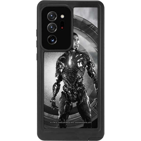 The Justice League (2017) Cyborg Poster Galaxy Note20 Ultra 5G Waterproof Case