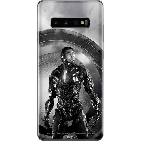 The Justice League (2017) Cyborg Poster Galaxy S10 Plus Skin