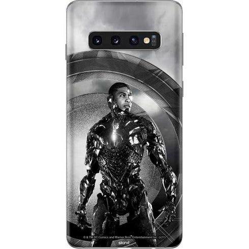 The Justice League (2017) Cyborg Poster Galaxy S10 Skin