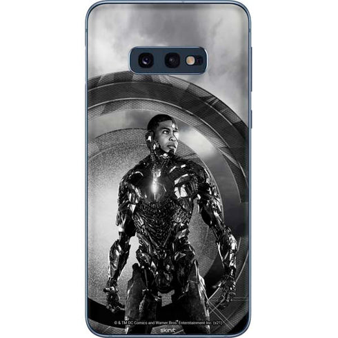 The Justice League (2017) Cyborg Poster Galaxy S10e Skin