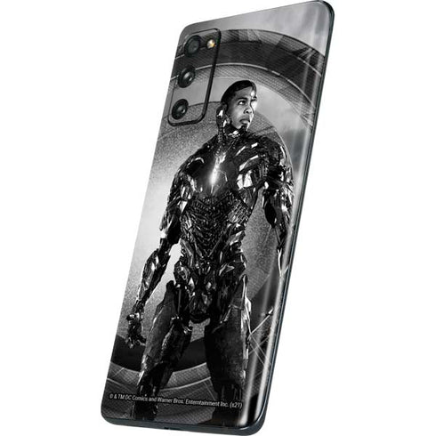 The Justice League (2017) Cyborg Poster Galaxy S20 Fan Edition Skin