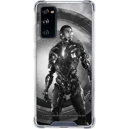 The Justice League (2017) Cyborg Poster Galaxy S20 FE Clear Case