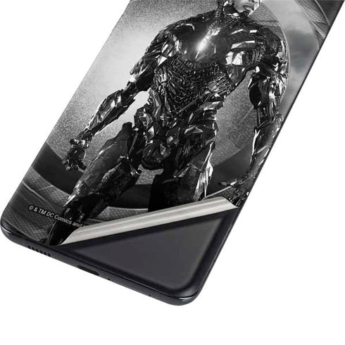 The Justice League (2017) Cyborg Poster Galaxy S21 5G Skin