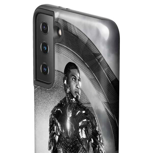 The Justice League (2017) Cyborg Poster Galaxy S21 FE Pro Case