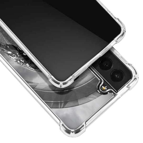 The Justice League (2017) Cyborg Poster Galaxy S21 Plus 5G Clear Case