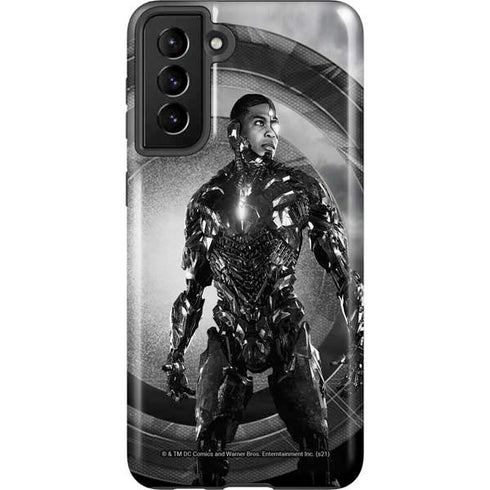 The Justice League (2017) Cyborg Poster Galaxy S21 Plus 5G Pro Case