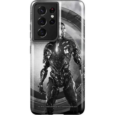 The Justice League (2017) Cyborg Poster Galaxy S21 Ultra 5G Pro Case