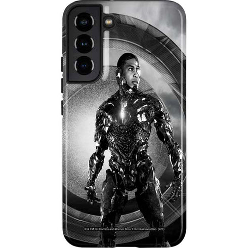 The Justice League (2017) Cyborg Poster Galaxy S22 Plus Pro Case