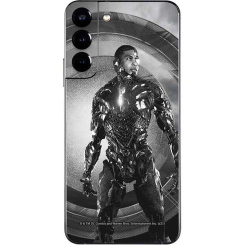 The Justice League (2017) Cyborg Poster Galaxy S22 Plus Skin