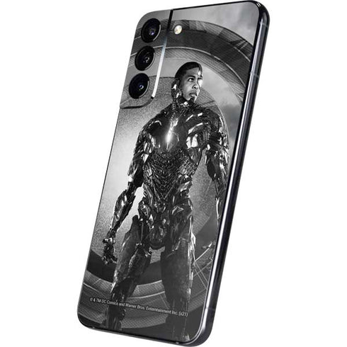 The Justice League (2017) Cyborg Poster Galaxy S22 Plus Skin