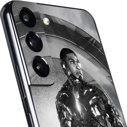 The Justice League (2017) Cyborg Poster Galaxy S22 Plus Skin