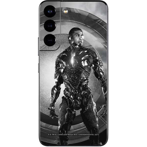 The Justice League (2017) Cyborg Poster Galaxy S22 Skin