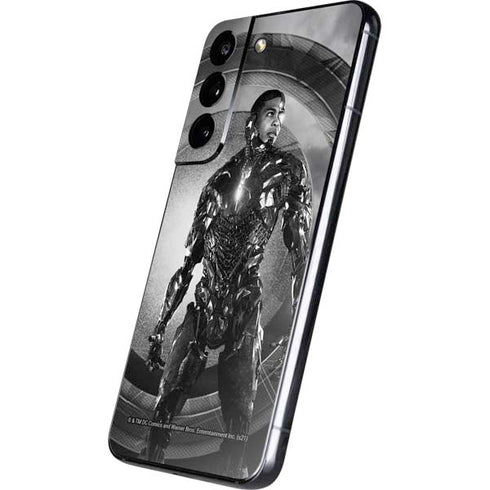 The Justice League (2017) Cyborg Poster Galaxy S22 Skin