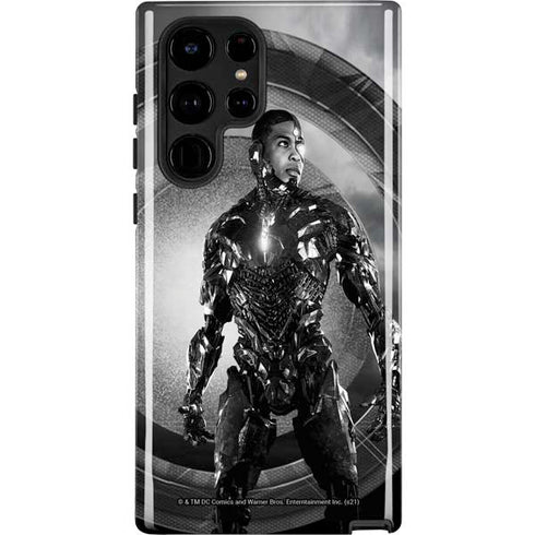 The Justice League (2017) Cyborg Poster Galaxy S22 Ultra Pro Case