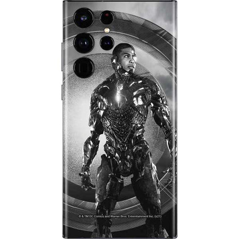 The Justice League (2017) Cyborg Poster Galaxy S22 Ultra Skin