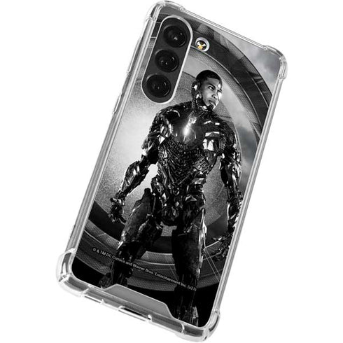 The Justice League (2017) Cyborg Poster Galaxy S23 Clear Case
