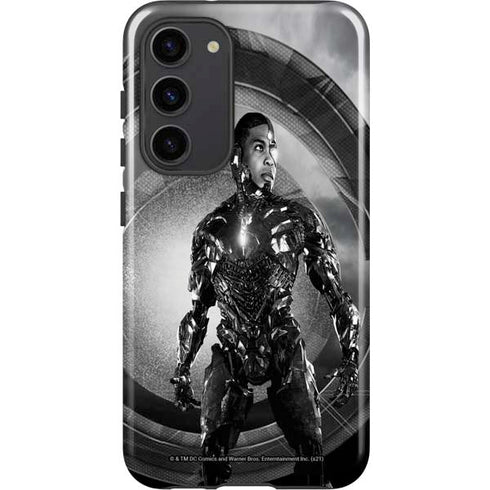 The Justice League (2017) Cyborg Poster Galaxy S23 Plus Pro Case