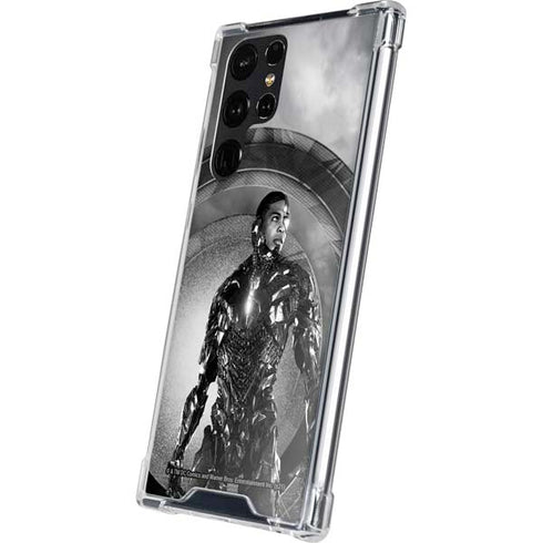 The Justice League (2017) Cyborg Poster Galaxy S24 Ultra Clear Case