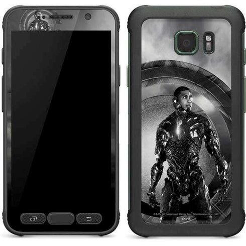 The Justice League (2017) Cyborg Poster Galaxy S7 Active Skin