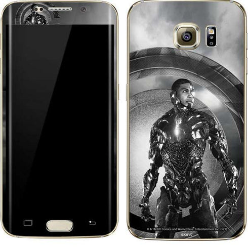 The Justice League (2017) Cyborg Poster Galaxy S7 Edge Skin