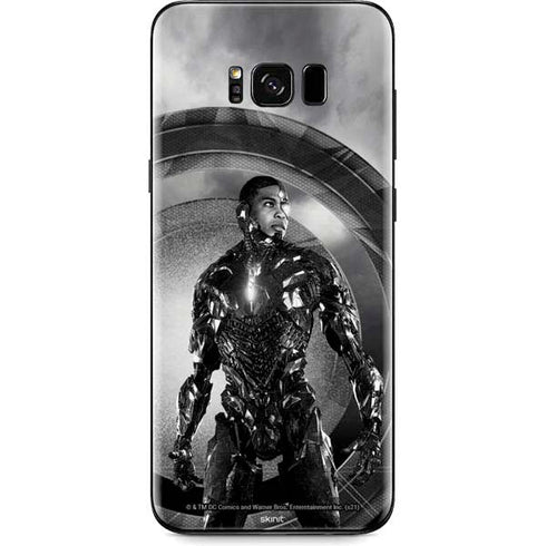 The Justice League (2017) Cyborg Poster Galaxy S8 Plus Skin