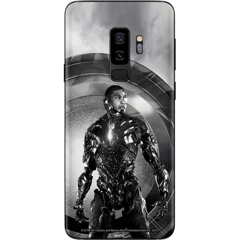 The Justice League (2017) Cyborg Poster Galaxy S9 Plus Skin