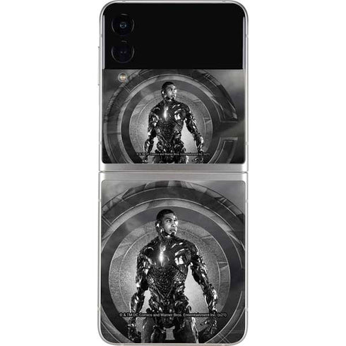 The Justice League (2017) Cyborg Poster Galaxy Z Flip3 5G Skin