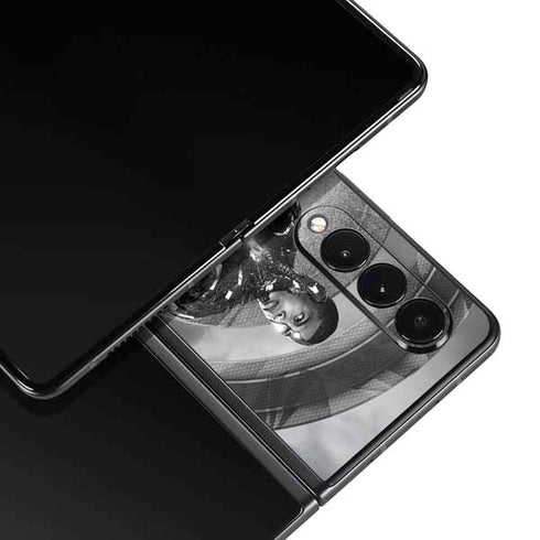 The Justice League (2017) Cyborg Poster Galaxy Z Fold3 5G Skin