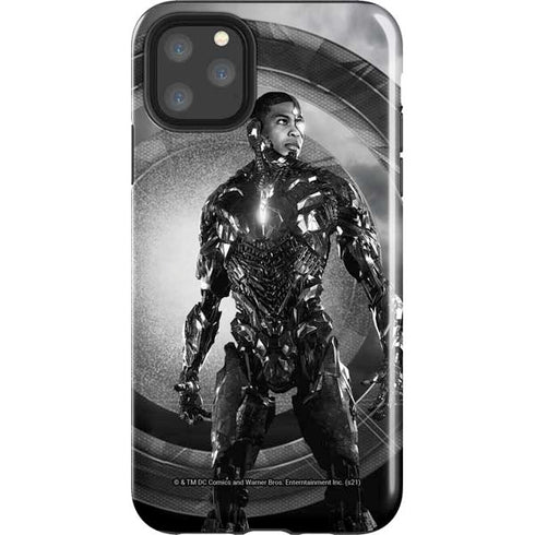 The Justice League (2017) Cyborg Poster iPhone 11 Pro Max Impact Case