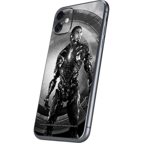 The Justice League (2017) Cyborg Poster iPhone 11 Skin