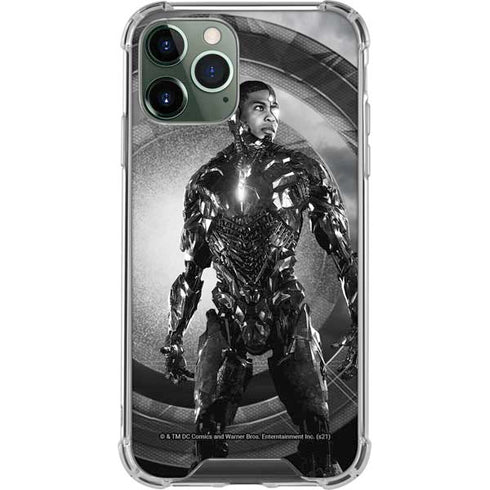 The Justice League (2017) Cyborg Poster iPhone 12 Pro Clear Case
