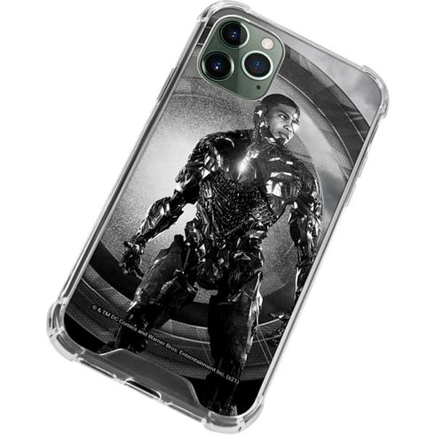 The Justice League (2017) Cyborg Poster iPhone 12 Pro Clear Case