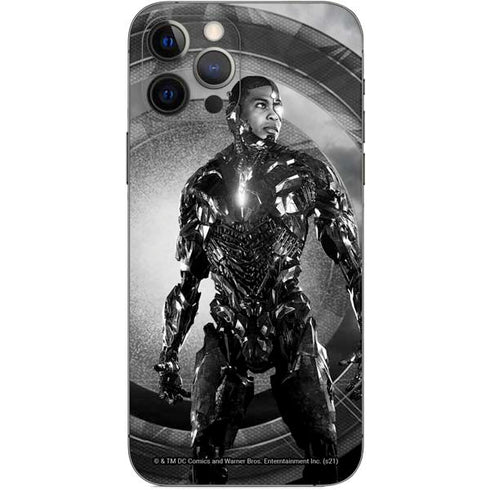 The Justice League (2017) Cyborg Poster iPhone 12 Pro Skin