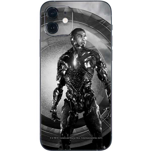 The Justice League (2017) Cyborg Poster iPhone 12 Skin