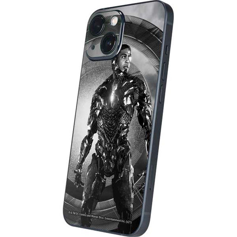 The Justice League (2017) Cyborg Poster iPhone 13 Mini Skin
