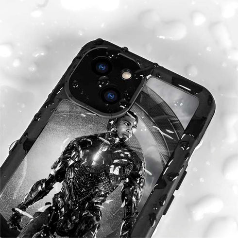 The Justice League (2017) Cyborg Poster iPhone 13 Mini Waterproof Case
