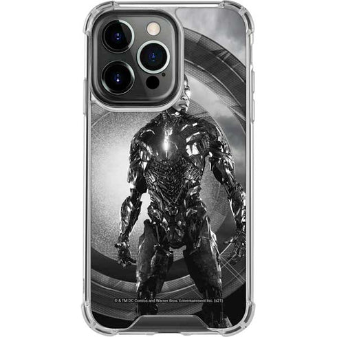 The Justice League (2017) Cyborg Poster iPhone 13 Pro Clear Case