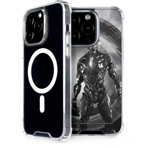 The Justice League (2017) Cyborg Poster iPhone 13 Pro MagSafe Case