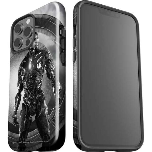 The Justice League (2017) Cyborg Poster iPhone 13 Pro Max Impact Case