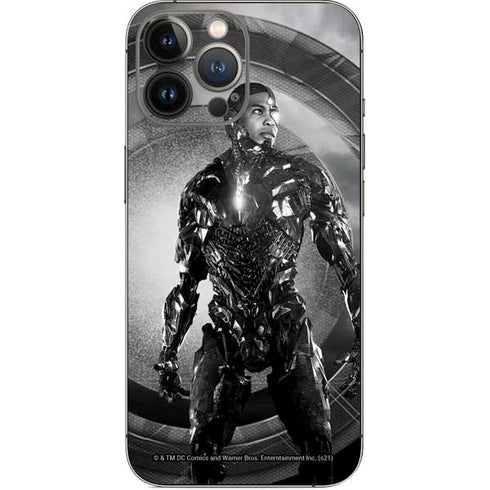 The Justice League (2017) Cyborg Poster iPhone 13 Pro Max Skin