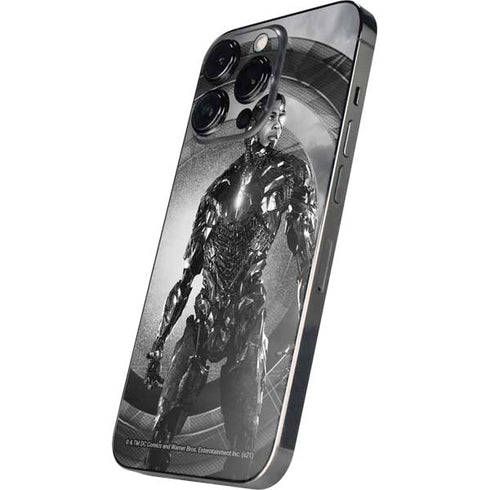 The Justice League (2017) Cyborg Poster iPhone 13 Pro Skin